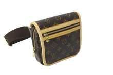 Load image into Gallery viewer, LOUIS VUITTON ルイ・ヴィトン ショルダーバッグ バムバッグ ボスフォール モノグラム M40108 ゴールド金具 美品 中古 54124