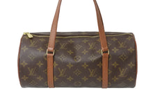 Load image into Gallery viewer, LOUIS VUITTON ルイヴィトン パピヨン30 ショルダーバッグ M51365 モノグラム ブラウン ゴールド金具 美品 中古 54128