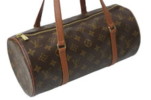 Load image into Gallery viewer, LOUIS VUITTON ルイヴィトン パピヨン30 ショルダーバッグ M51365 モノグラム ブラウン ゴールド金具 美品 中古 54128