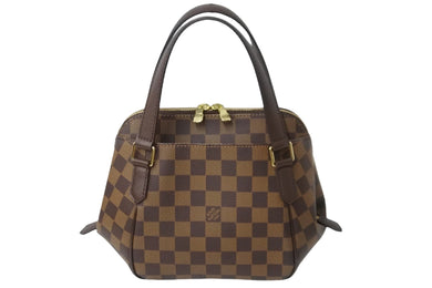 極美品 LOUIS VUITTON ルイ・ヴィトン ハンドバッグ ベレムPM ダミエキャンバス N51173 ゴールド金具 中古 54131