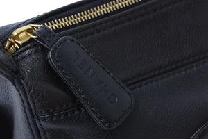CHANEL シャネル ココマーク ワンショルダーバッグ 8番台 キャビアスキン GP ブラック ゴールド金具 美品 中古 54141