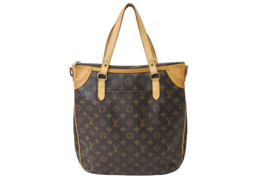 LOUIS VUITTON ルイヴィトン ハンドバッグ トートバッグ M56388 オデオンGM PVC レザー ゴールド金具 良品 中古 54145