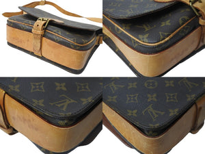 LOUISVUITTON ルイヴィトン カルトシエールMM ショルダーバッグ M51253 モノグラムキャンバス ブラウン 良品 中古 54147