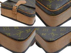 LOUISVUITTON ルイヴィトン カルトシエールMM ショルダーバッグ M51253 モノグラムキャンバス ブラウン 良品 中古 54148