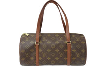 Load image into Gallery viewer, LOUIS VUITTON ルイヴィトン パピヨン30 ショルダーバッグ モノグラム ブラウン ゴールド金具 M51365 美品 中古 54156
