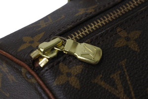 LOUIS VUITTON ルイヴィトン パピヨン30 ショルダーバッグ モノグラム ブラウン ゴールド金具 M51365 美品 中古 54156