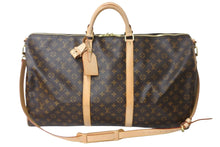 Load image into Gallery viewer, 極美品 LOUIS VUITTON ルイ・ヴィトン ボストンバッグ モノグラム キーポル・ハンドリエール 60 M41412 ゴールド金具 中古 54170