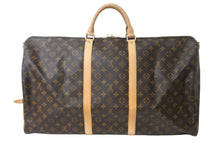 Load image into Gallery viewer, 極美品 LOUIS VUITTON ルイ・ヴィトン ボストンバッグ モノグラム キーポル・ハンドリエール 60 M41412 ゴールド金具 中古 54170