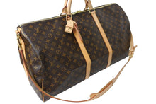 Load image into Gallery viewer, 極美品 LOUIS VUITTON ルイ・ヴィトン ボストンバッグ モノグラム キーポル・ハンドリエール 60 M41412 ゴールド金具 中古 54170
