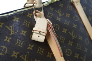 極美品 LOUIS VUITTON ルイ・ヴィトン ボストンバッグ モノグラム キーポル・ハンドリエール 60 M41412 ゴールド金具 中古 54170