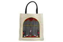Load image into Gallery viewer, LOEWE ロエベ トートバッグ ハンドバッグ ロンドン ブラック ベージュ レザー キャンバス 美品 中古 54171