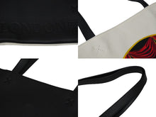 Load image into Gallery viewer, LOEWE ロエベ トートバッグ ハンドバッグ ロンドン ブラック ベージュ レザー キャンバス 美品 中古 54171