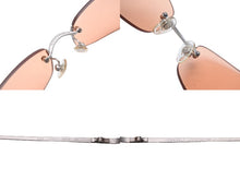 Load image into Gallery viewer, CHANEL シャネル サングラス メガネ ココマーク 4002 オレンジ シルバー ブラック サイズ54□19 美品 中古 54189