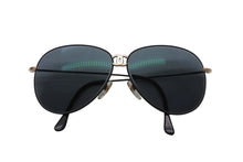 Load image into Gallery viewer, CHANEL シャネル サングラス メガネ アイウェア ティアドロップ ココマーク ブラック ゴールド 02463 90405 美品 中古 54190