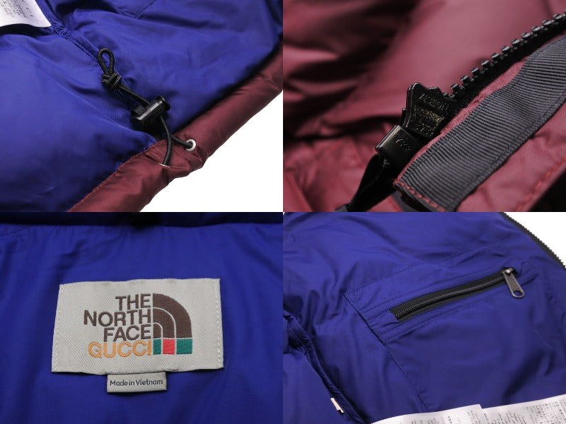 新品同様 GUCCI グッチ ダウンベスト THE NORTH FACEコラボ 新品同様 GUCCI グッチ ダウンベスト THE NORTH FACEコラボ