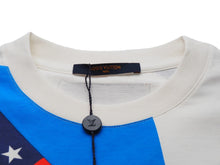 Load image into Gallery viewer, LOUIS VUITTON ルイヴィトン 半袖Ｔシャツ 19AW 総柄 国旗 マルチカラー コットン サイズS RM192 NPG HHY81W 美品 中古 54204