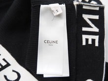 Load image into Gallery viewer, CELINE セリーヌ タンクトップ スポーツブラ アスレチックニット ブラック サイズS 2A68L372N コットン ナイロン 美品 中古 54211