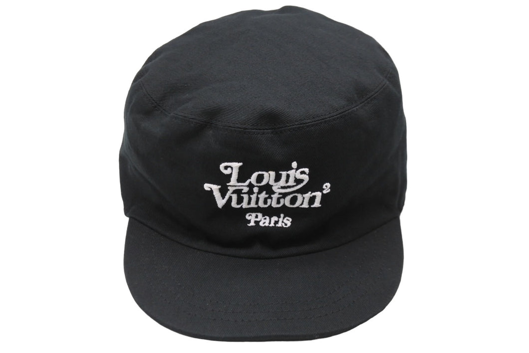LOUIS VUITTON ルイ・ヴィトン キャップ キャスケット スクエアード LV 