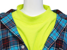 Load image into Gallery viewer, BALENCIAGA バレンシアガ TROMPE L&#39;ŒIL オーバーサイズシャツ ユーズド加工 コットン 699371TMM116305 サイズ2 美品 中古 54248