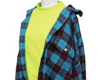 Load image into Gallery viewer, BALENCIAGA バレンシアガ TROMPE L&#39;ŒIL オーバーサイズシャツ ユーズド加工 コットン 699371TMM116305 サイズ2 美品 中古 54248