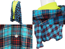 Load image into Gallery viewer, BALENCIAGA バレンシアガ TROMPE L&#39;ŒIL オーバーサイズシャツ ユーズド加工 コットン 699371TMM116305 サイズ2 美品 中古 54248