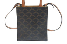Load image into Gallery viewer, CELINE セリーヌ ミニ バーティカルカバ トリオンフ 2WAY ショルダーバッグ ブラウン 194372BZK.04LU 美品 中古 54285