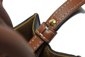 CELINE セリーヌ ミニ バーティカルカバ トリオンフ 2WAY ショルダーバッグ ブラウン 194372BZK.04LU 美品 中古 54285