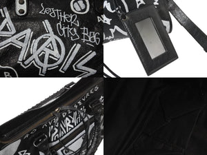 BALENCIAGA バレンシアガ トートバッグ グラフィティ クラシックシティ ミディアム 505550.Y.535269 シルバー金具 美品 中古 54297