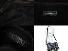 Load image into Gallery viewer, BALENCIAGA バレンシアガ トートバッグ グラフィティ クラシックシティ ミディアム 505550.Y.535269 シルバー金具 美品 中古 54297