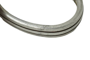 iffany&Co. ティファニー バングル アトラス グルーブドカフ 重さ46.4g ATLAS GROOVED CUFF Ag925 中古 54302