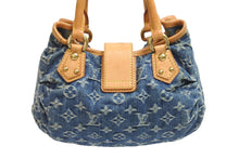 Load image into Gallery viewer, LOUIS VUITTON ルイ・ヴィトン ハンドバッグ プレオウンド プリーティ モノグラムデニム M95020 ゴールド金具 美品 中古 54320
