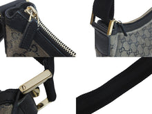 Load image into Gallery viewer, GUCCI グッチ GGクリスタル ショルダーバッグ PVC レザー シルバー グレー ブラック 181092 1669 良品 中古 54352