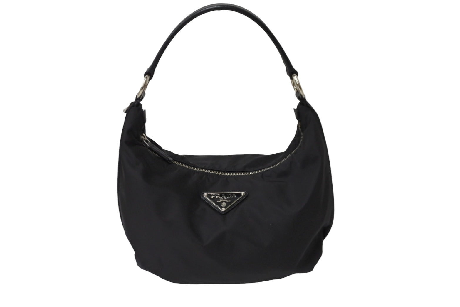 【通販激安】 プラダ PRADA ハンドバッグ 三角プレート ワンショルダー バッグ