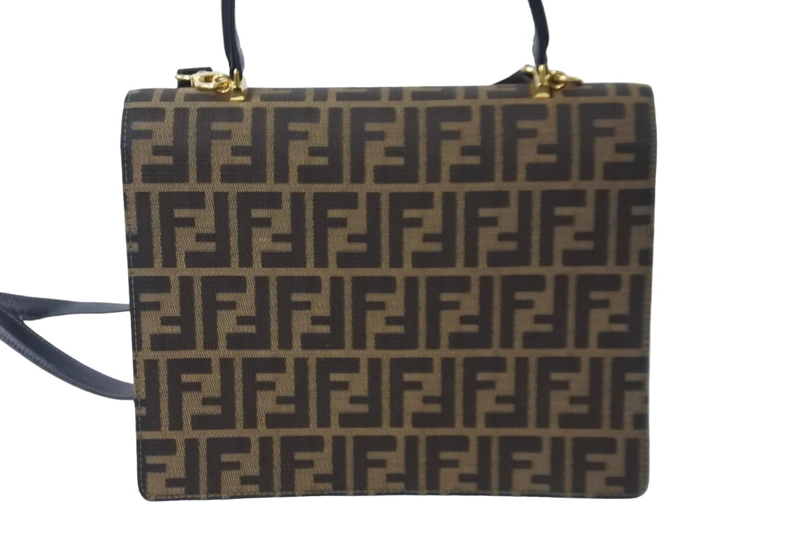 FENDI フェンディ ハンドバッグ ショルダーバッグ ズッカ柄 FF ロゴ