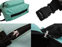 Load image into Gallery viewer, VALENTINO ヴァレンティノ リュック VLTN バックパック ブルー ナイロン WY2B0993YHST01 シルバー金具 良品 中古 54369