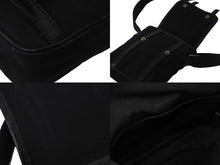 Load image into Gallery viewer, DIOR HOMME ディオールオム ショルダーバッグ ブラック キャンバス レザー 175-BM-0086 シルバー金具 良品 中古 54371