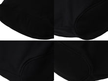 Load image into Gallery viewer, 極美品 CELINE セリーヌ ロゴ ミディアム スウェット ショルダーバッグ ブラック 110201EKO シルバー金具 中古 54385