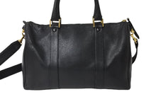 Load image into Gallery viewer, CHANEL シャネル ミニボストンバッグ ショルダーバッグ 2WAY ココマーク キャビアスキン ブラック ゴールド金具 美品 中古 54397