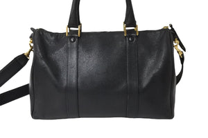 CHANEL シャネル ミニボストンバッグ ショルダーバッグ 2WAY ココマーク キャビアスキン ブラック ゴールド金具 美品 中古 54397