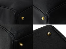 Load image into Gallery viewer, CHANEL シャネル ミニボストンバッグ ショルダーバッグ 2WAY ココマーク キャビアスキン ブラック ゴールド金具 美品 中古 54397