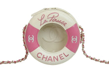 Load image into Gallery viewer, 新品同様 CHANEL シャネル 浮き輪モチーフ チェーンショルダーバッグ クルーズライン 27番台 ピンク ゴールド金具 中古 54398