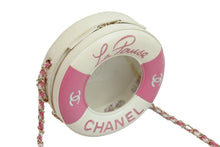 Load image into Gallery viewer, 新品同様 CHANEL シャネル 浮き輪モチーフ チェーンショルダーバッグ クルーズライン 27番台 ピンク ゴールド金具 中古 54398