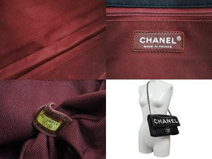 CHANEL シャネル ショルダーバッグ マトラッセ ロゴバッグ 2way チェーン ショルダーバッグ 11番台 シルバー金具 美品 中古 54399