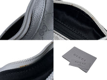 Load image into Gallery viewer, GUCCI グッチ ハンドバッグ ワンショルダーバッグ GGスプリーム 263757 524947 シルバー レザー GGキャンバス 美品 中古 54420
