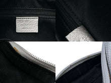 Load image into Gallery viewer, GUCCI グッチ ハンドバッグ ワンショルダーバッグ GGスプリーム 263757 524947 シルバー レザー GGキャンバス 美品 中古 54420