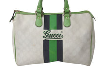 Load image into Gallery viewer, GUCCI グッチ ハンドバッグ ミニボストンバッグ 189895 GG 491403 JOYライン GGスプリームキャンバス シルバー金具 良品 中古 54430