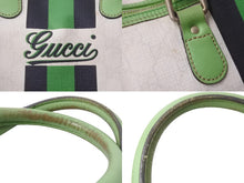 Load image into Gallery viewer, GUCCI グッチ ハンドバッグ ミニボストンバッグ 189895 GG 491403 JOYライン GGスプリームキャンバス シルバー金具 良品 中古 54430