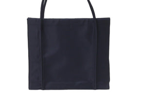 PRADA プラダ トートバッグ ネイビー ナイロン トライアングルロゴ イタリア製シルバー金具 中古 54440 