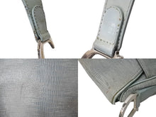 Load image into Gallery viewer, Dior ディオール トロッター ガリアーノ期 ダブルサドル ショルダーバッグ CDロゴ ブルー 美品 中古 54443