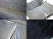 Load image into Gallery viewer, Dior ディオール トロッター ガリアーノ期 ダブルサドル ショルダーバッグ CDロゴ ブルー 美品 中古 54443